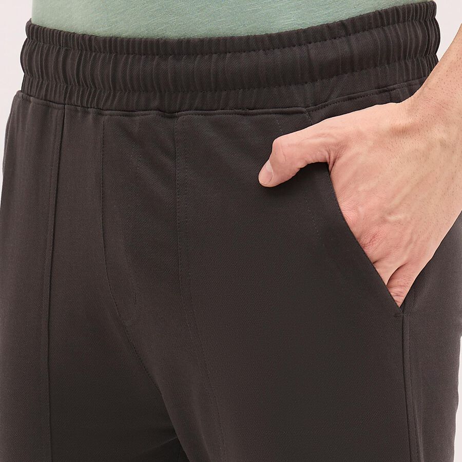 Men's Jogger Track Pants, Dark Grey, large image number null