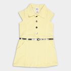Girls' Frock, पीला, small image number null