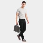 Men's Black Straight Fit Solid Jeans, Black, small