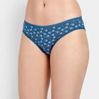 Ladies' 100% Cotton Panty, मध्यम नीला, small image number null