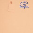 Boys' Half Sleeves T-Shirt , Peach, small