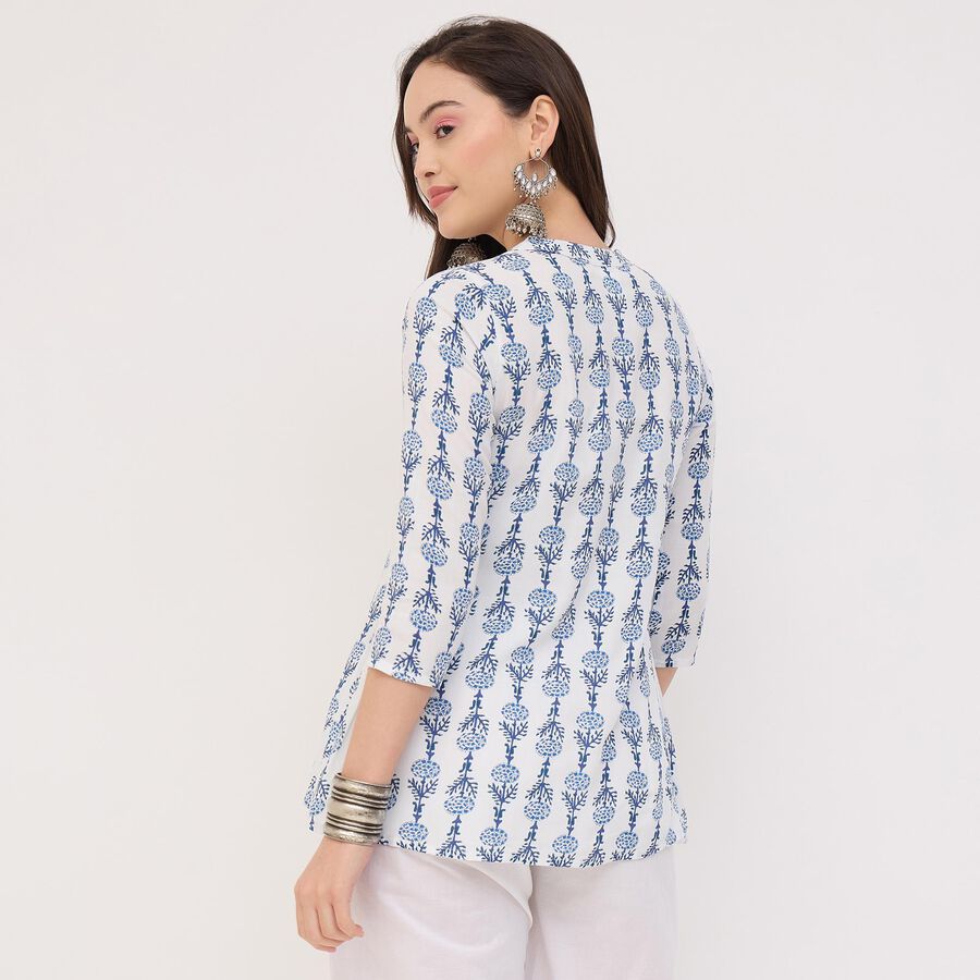 Ladies' Kurta, Off White, large image number null