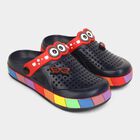 Boys Solid Clog, Navy Blue, small
