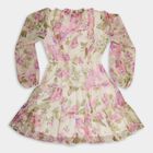 Girls' Dress , White, small image number null