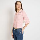 Ladies'  Crop  Top, हल्का गुलाबी, small image number null