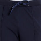 Cut & Sew Track Pants, Navy Blue, small image number null