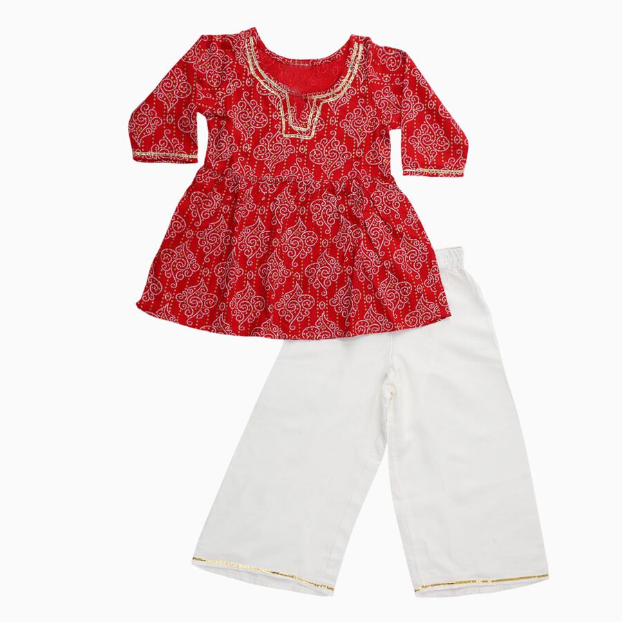 Girls' Fusion Set, Red, large