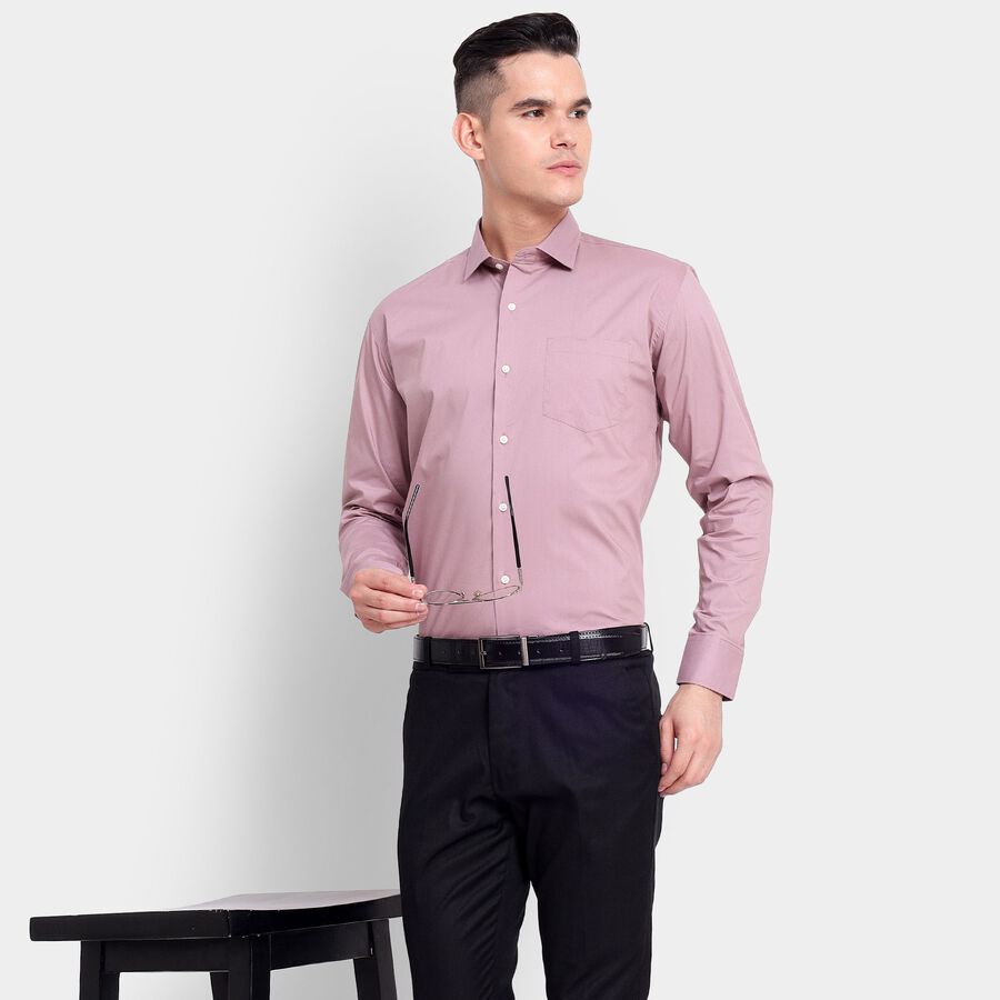 Men's Formal Shirt , Pink, large image number null