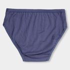 Girls' Muted Dusty Pink And Deep Midnight Blue V-Cut Printed And Solid Panty, Dark Blue, small image number null