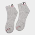 Men's Socks (Pack of 3), Melange Light Grey, small
