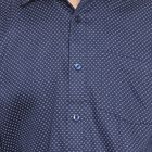 Printed Formal Shirt, Navy Blue, small image number null