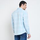 Men's 100% Cotton Casual Shirt , Light Blue, small image number null