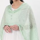 Ladies' Dupatta, हल्का हरा, small image number null