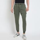 Men's Track Pants , ओलिव, small
