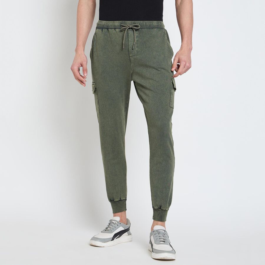 Men's Track Pants , ओलिव, large
