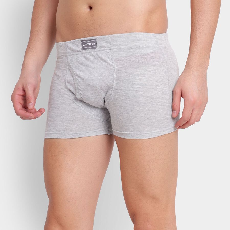 Men's Trunks, Melange Light Grey, large image number null