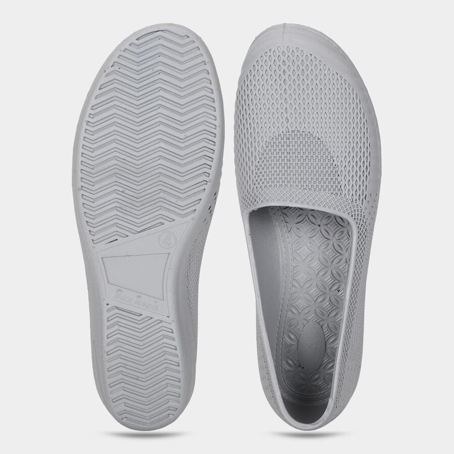 Women's Grey Slip-On Casual Shoes, Grey, large