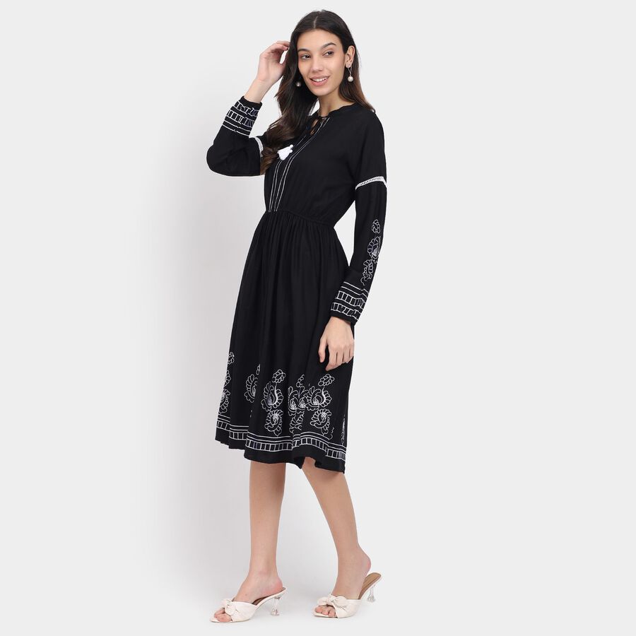 Ladies' Dress , Black, large image number null