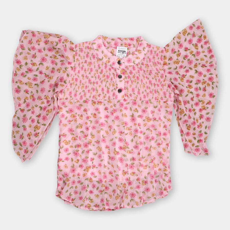 Girl's T-Shirt, Light Pink, large image number null