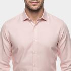 Men's Pink Formal Shirt, हल्का गुलाबी, small