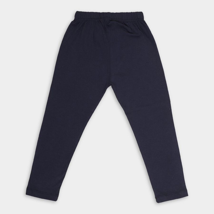 Girls' Legging, नेवी ब्लू, large image number null