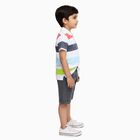 Boys' Woven Baba Suit, सफ़ेद, small image number null