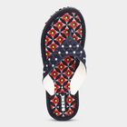 Womens Emboss Sliders, Navy Blue, small image number null