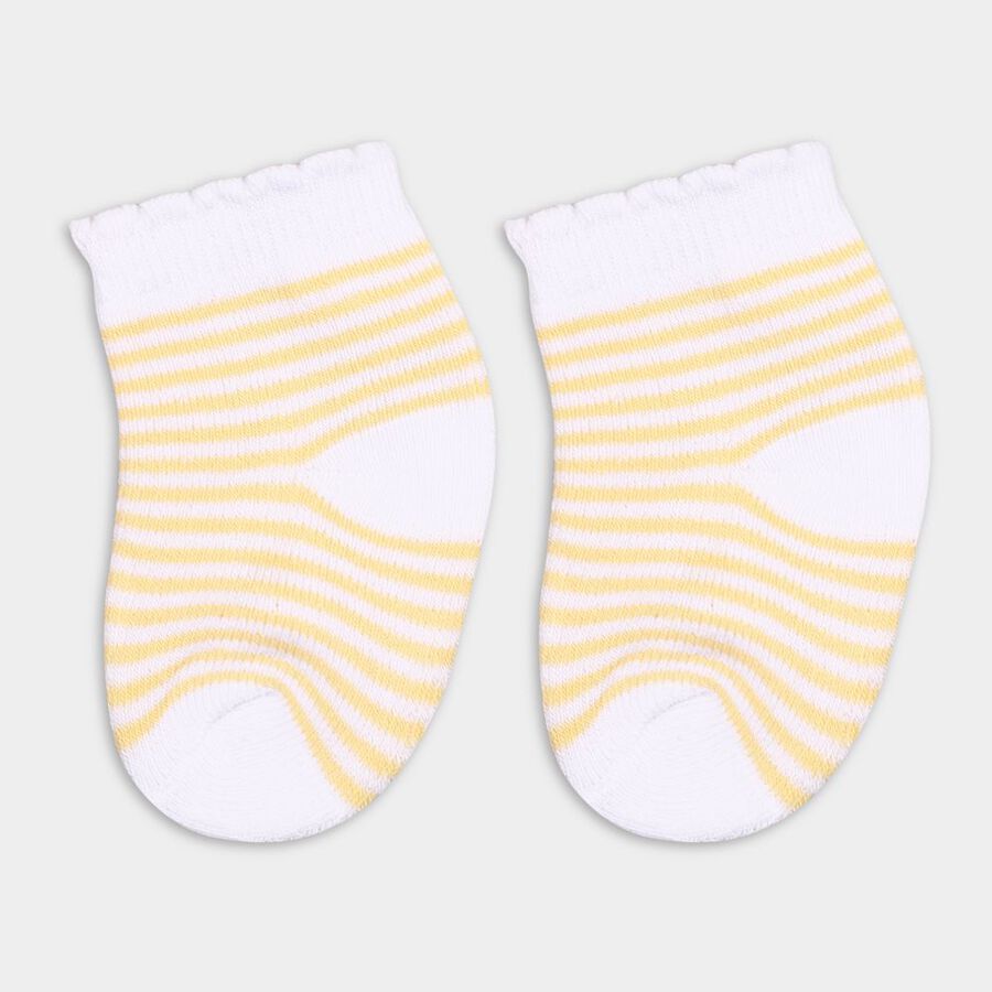 Infant's Socks (Pack of 2), Orange, large image number null
