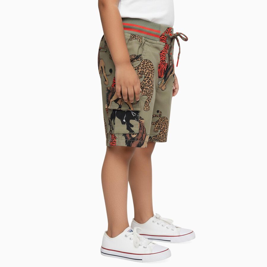 Boys' Bermuda, ओलिव, large