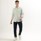 Men's 100% Cotton Regular Collar Casual Shirt, हल्का हरा, small image number null