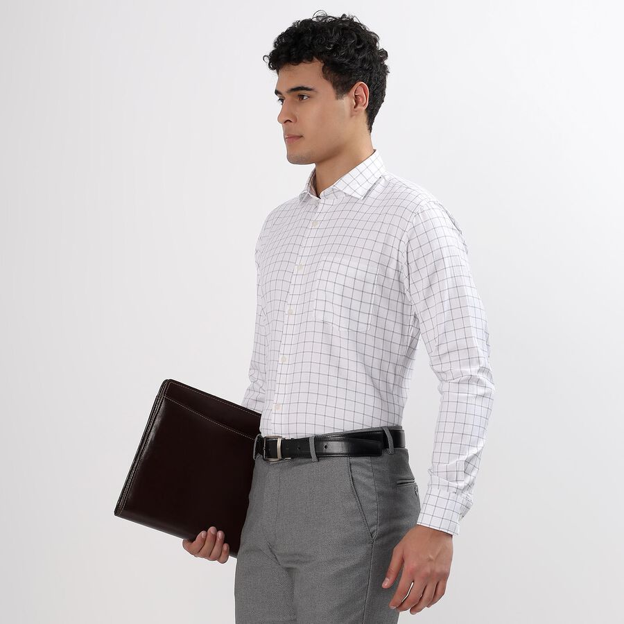 Men's Formal Shirt, Light Grey, large image number null