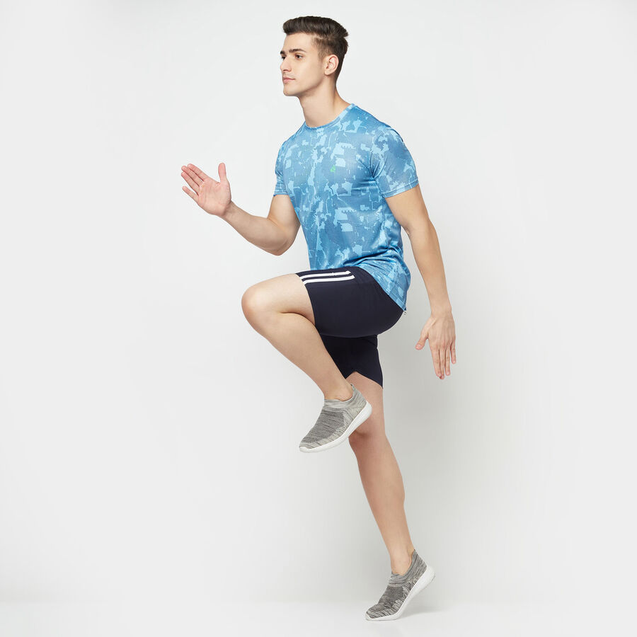 Printed Drifit T-Shirt, Mid Blue, large image number null