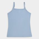 Girls' 100% Cotton Vest (Pack of 2), Peach, small