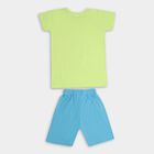 Boys' 100% Cotton Knit Baba Suit , Light Green, small image number null