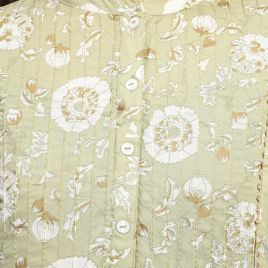 Ladies' Kurta, Olive, large image number null