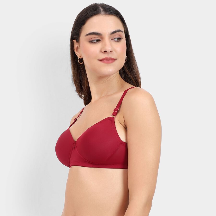 Ladies' Bra , Maroon, large image number null