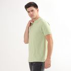Men's Light Sage Green Polo Neck T-Shirt, Light Green, small image number null