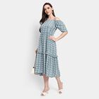 Ladies' Dress, हल्का हरा, small image number null