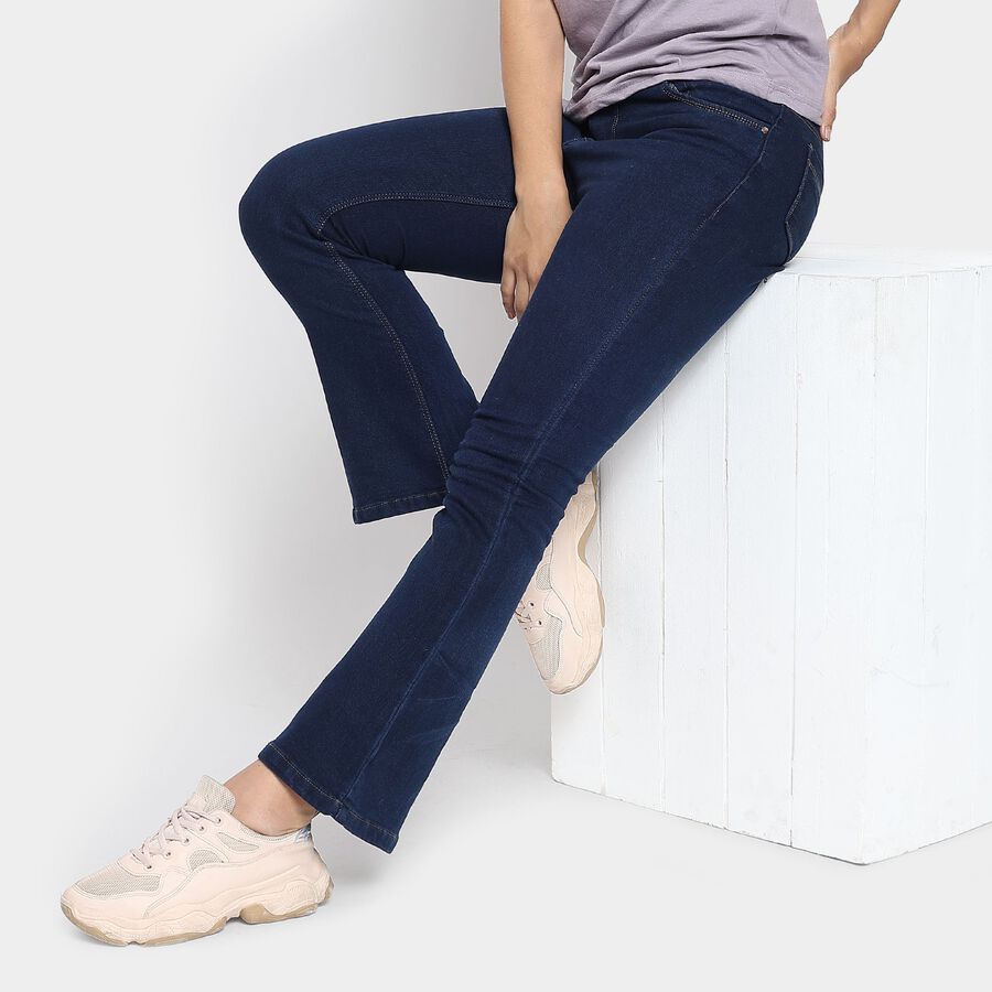 Ladies' Jeans, Dark Blue, large image number null