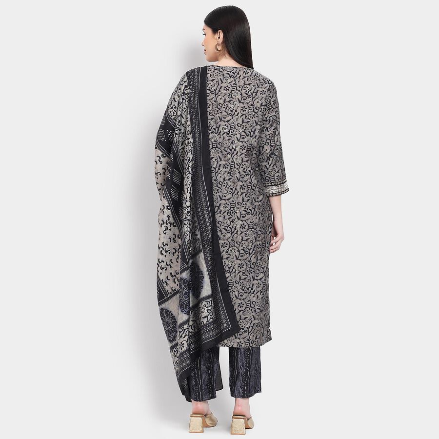 Ladies' Ethnic Set, काला, large image number null