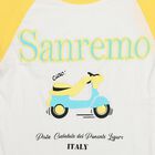 Girls Yellow Cotton Round Neck Casual T-Shirt, पीला, small