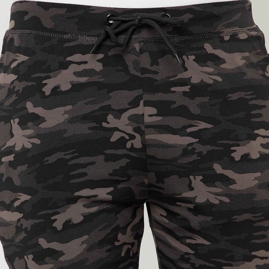 Printed Active Bermuda, Brown, large image number null