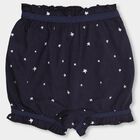 Girls' 100% Cotton Bloomer, नेवी ब्लू, small image number null
