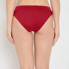 Ladies' Cotton Panty, Maroon, small