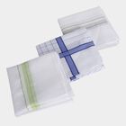 Men's Dark Grey Classic Pack of 3 Handkerchief, गहरा ग्रे, small