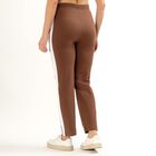 Ladies' Track Pants, Brown, small