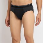 Men's Brief, Charcoal, small