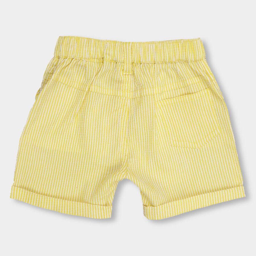 Infants' Half Pant , Yellow, large