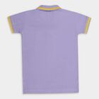 Boys' Half Sleeves T-Shirt , लाइलेक, small image number null