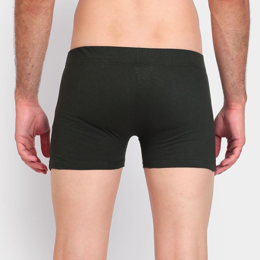 Men's 100% Cotton Trunks, Olive, large image number null
